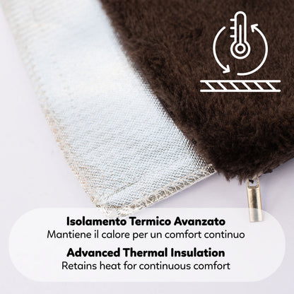 AqpetFriends Billy Tappetino Auto Riscaldante Coffee/Marrone