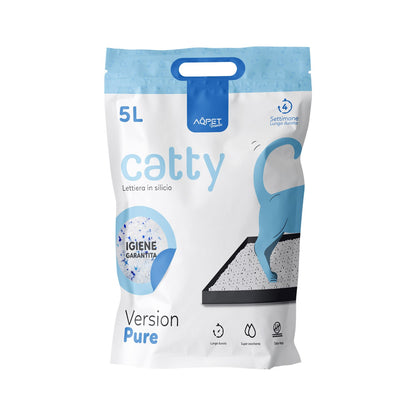 AqpetFriends Catty Pure Lettiera In Silicio per Gatti 5 L