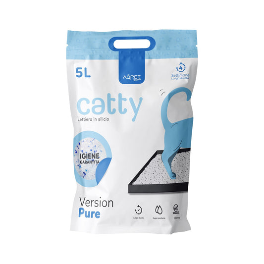 AqpetFriends Catty Pure Lettiera In Silicio per Gatti 5 L