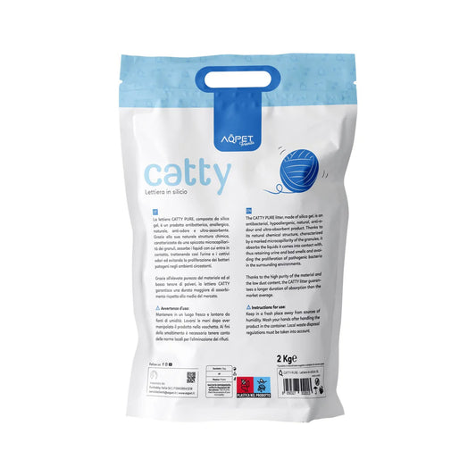 AqpetFriends Catty Pure Lettiera In Silicio per Gatti 5 L
