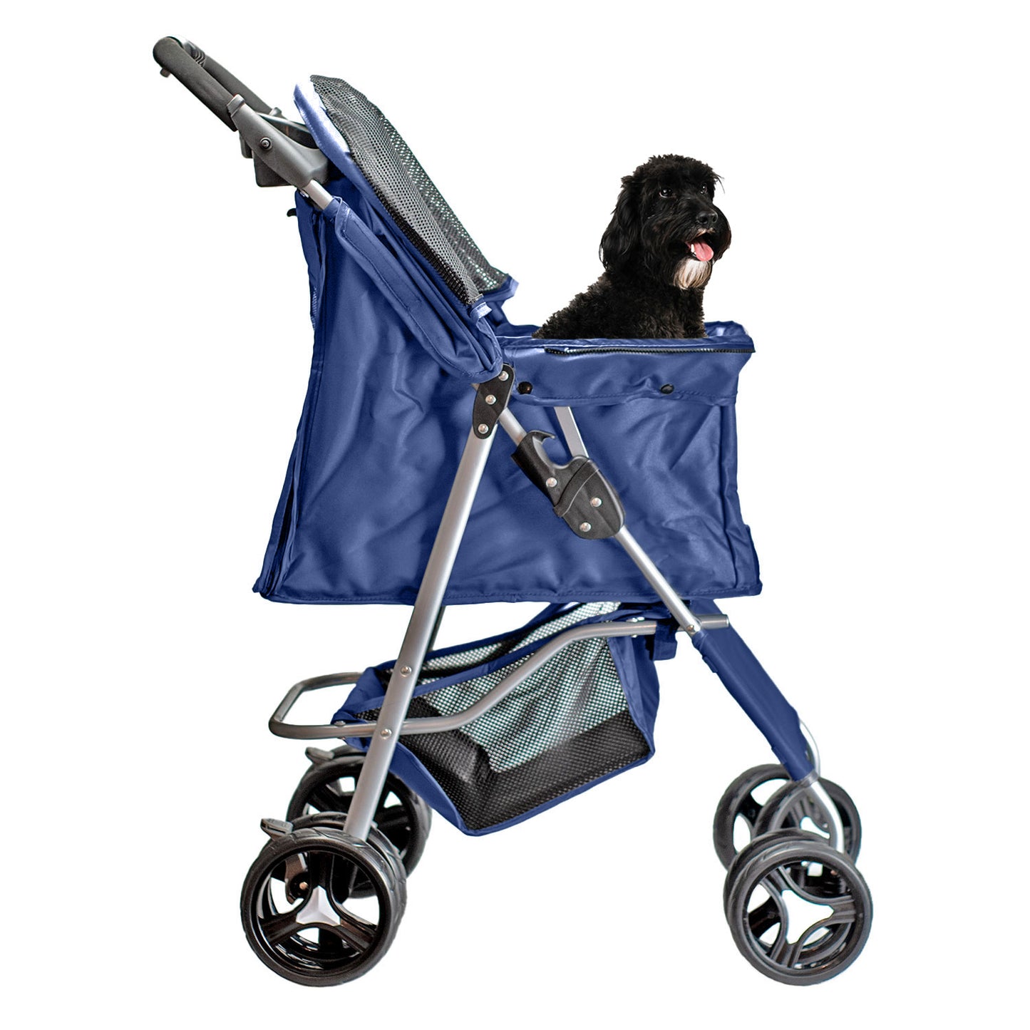 AqpetFriends PetBuggy Passeggino Comodo e Pratico Per Cani Di Taglia Medio/Piccola