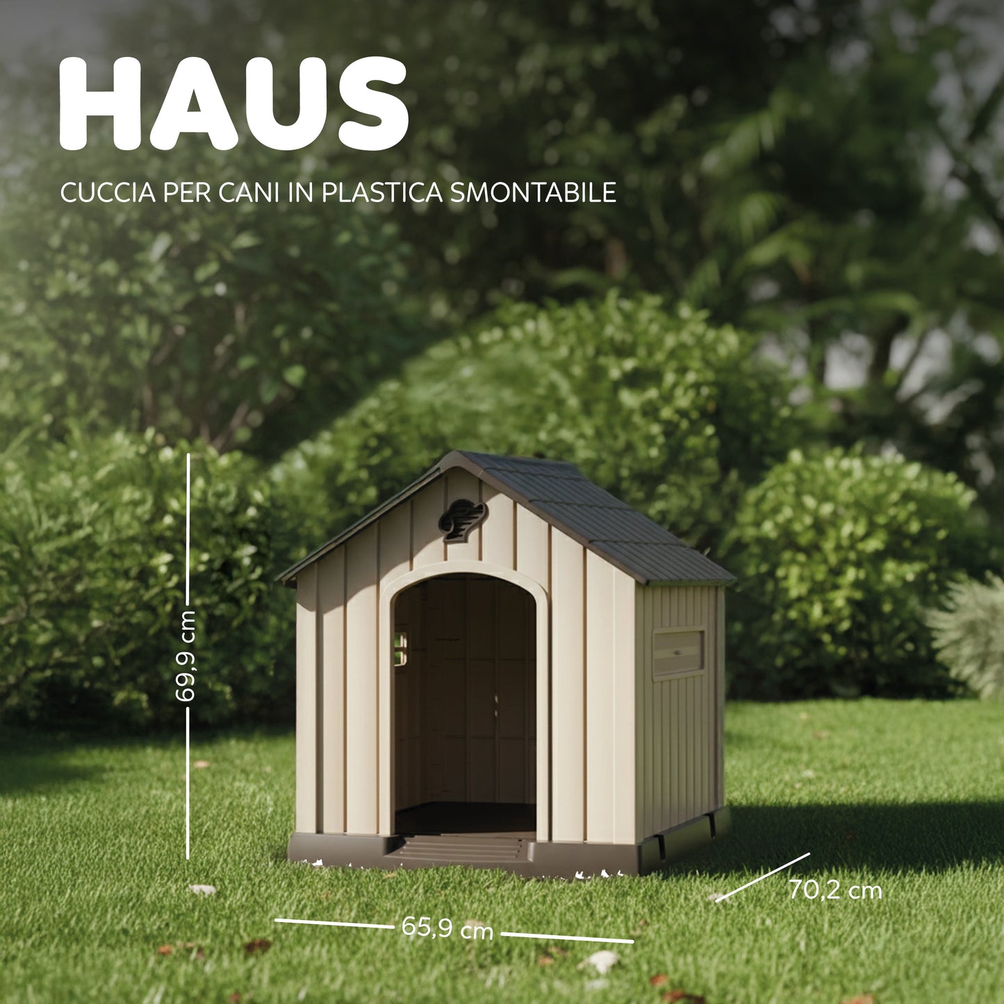 AQPetFriends Haus Cuccia in plastica