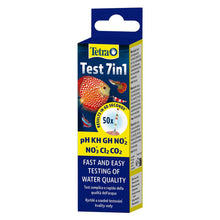 Tetra test 7in1 (50 misurazioni) Strisce reattive per analisi rapida dell’acqua dell’acquario