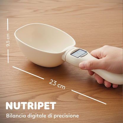 AQPetFriends NutriPet Bliancia Pesa crocchette per cani e gatti
