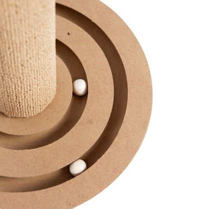 AqpetFriends Puzzle Tiragraffi Interattivo In Sisal Per Gatti 55cm Beige
