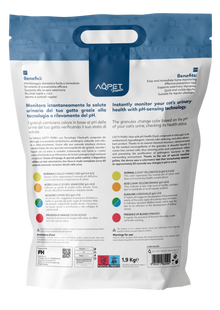 AqpetFriends Catty Pure Lettiera In Silicio per Gatti - Check PH - 5 L