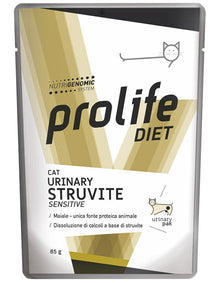 Prolife Urinary Struvite Sensitive Bocconcini Dietetici Per Gatto Per La Dissoluzione Di Calcoli A Base Di Struvite
